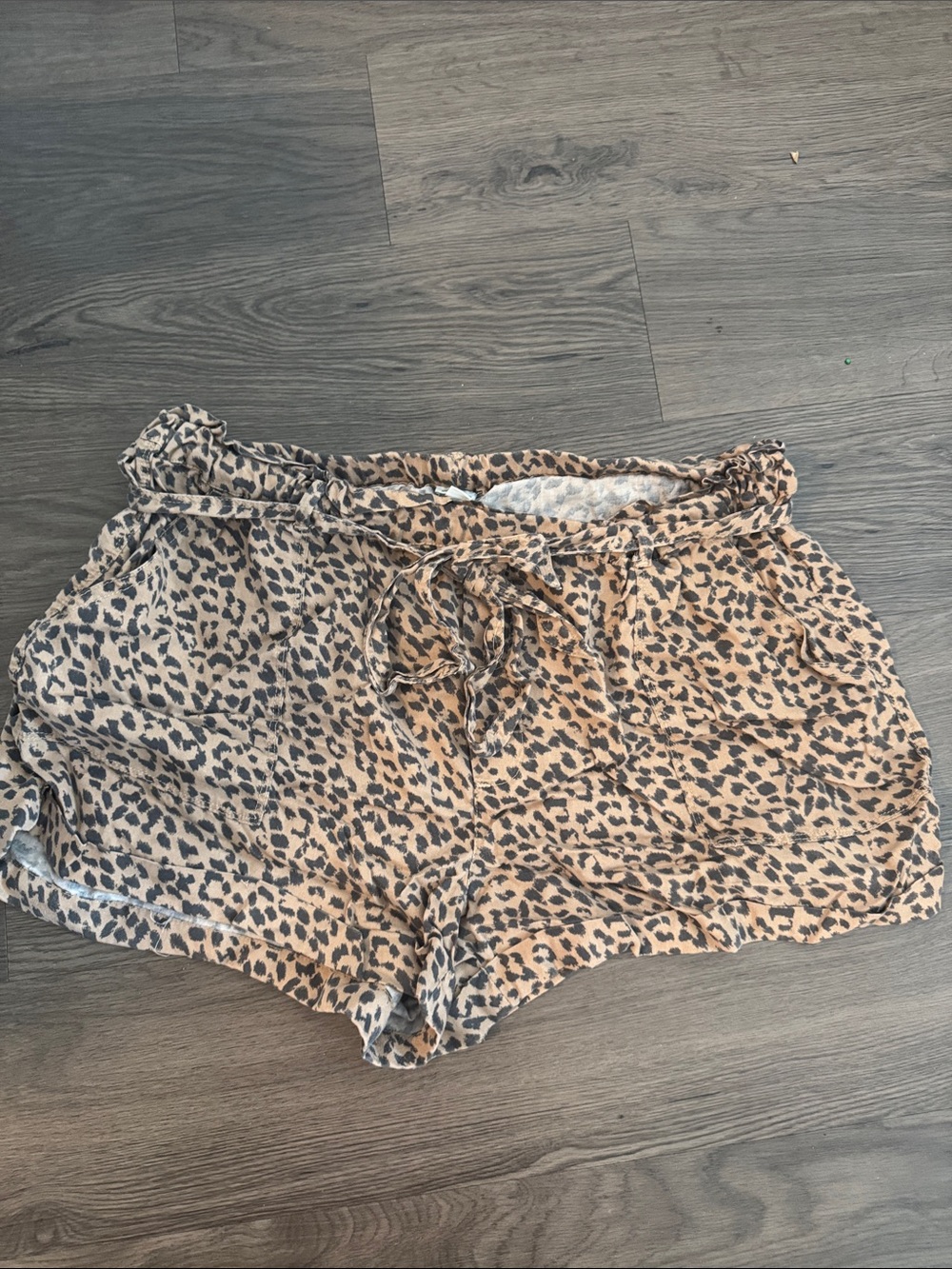 Animal Print flowy Shorts